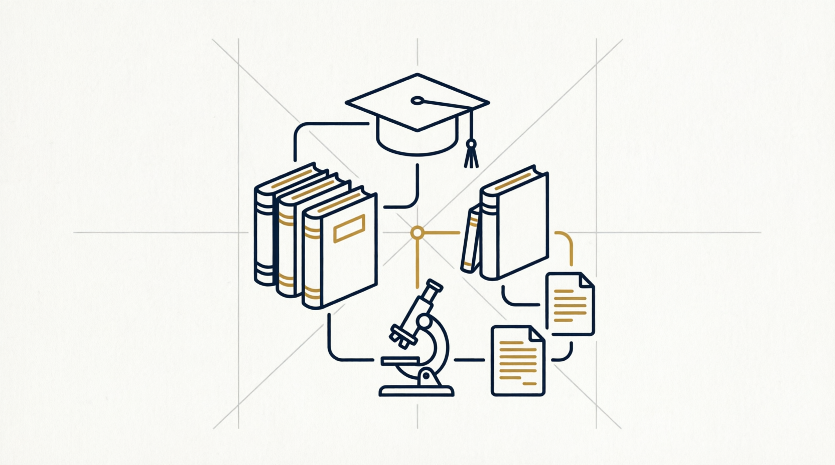 Academic research illustration
